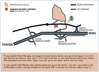 Map of  Deruta